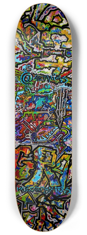 PRO @ARTMIGS GRAVITY 8-1/4 Skateboard Deck
