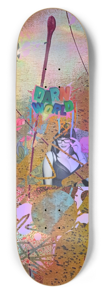 HOT PANTS LIBRARIAN 8.75” Holo 8-3/4 Inch Skateboard