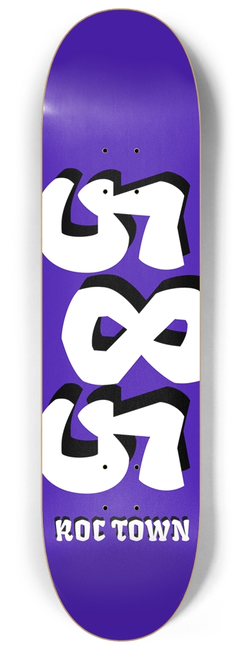 Roc Town “585” 8-1/4 Skateboard Deck