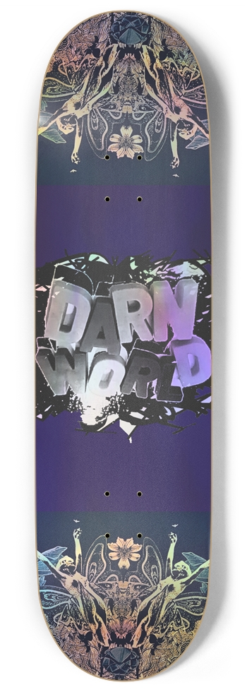 GOTHIC HIPPY 9” Holo 9 Inch Skateboard