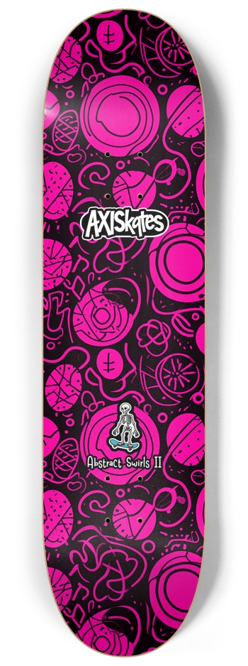 Abstract Swirls 2 Pink - Custom Popsicle