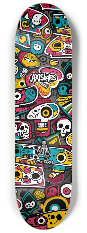 Comic Skates II - Custom Popsicle
