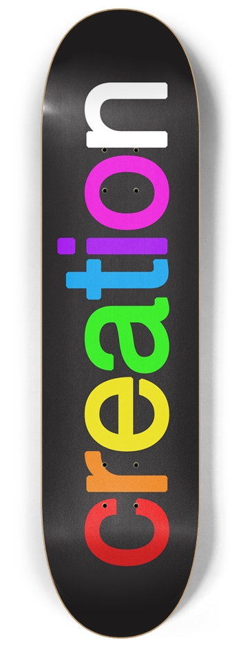 Creation 8-1/4 Skateboard Deck