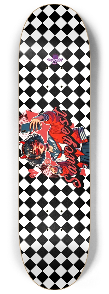 Baddie 8-1/4 Skateboard Deck
