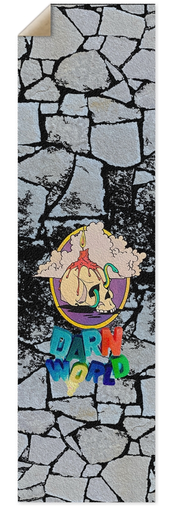 OBLIGATORY SKULL GRAPHIC 10” grip tape 10 x 36 Inch Griptape