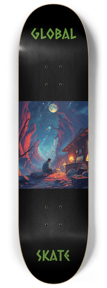 Outside House 8-1/4 Skateboard Deck