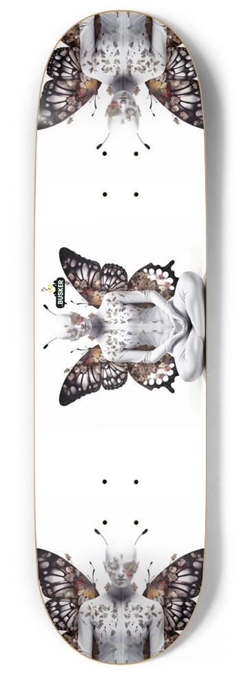 Moth Monk ...BUSKER Skateboard 9 Inch Skateboard