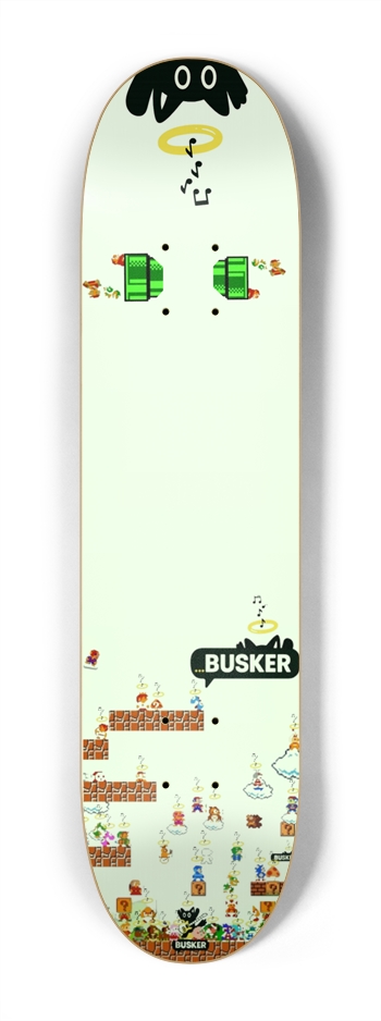 All Night Busker Glow Mini ...BUSKER Skateboard 7-1/4 Mini/Kid Skateboard