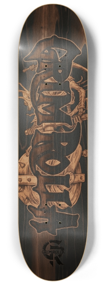Grim Rolla #1 8-1/4 Skateboard Deck