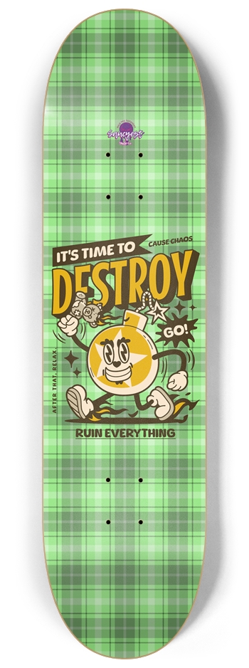 Destroy 8-1/4 Skateboard Deck