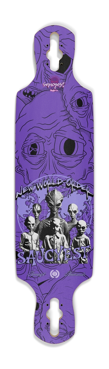 New World Order Drop Through Longboard