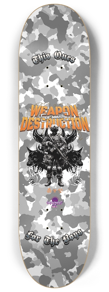 WMD 8-1/4 Skateboard Deck