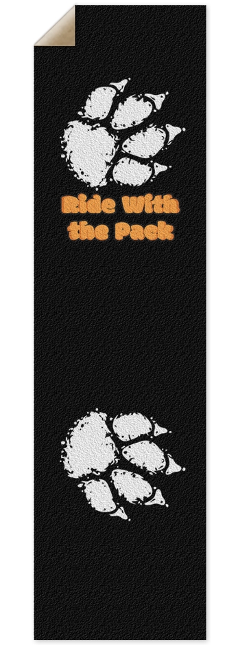 Ride With the Pack Grip Tape 9 x 33 Inch Griptape