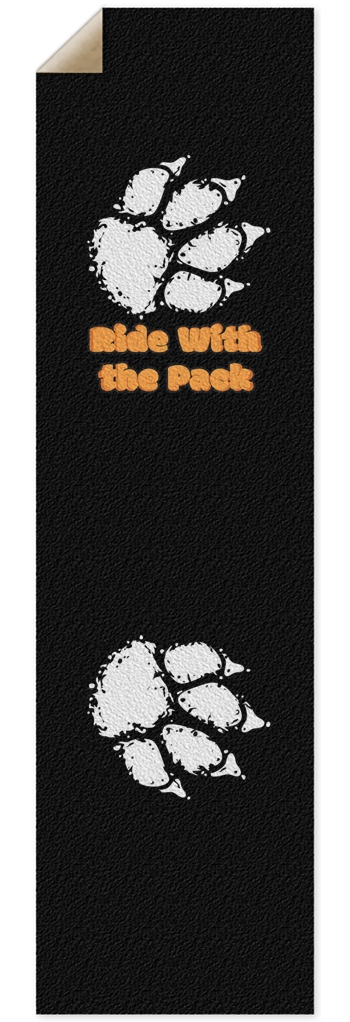 Ride With the Pack Grip Tape 10 x 36 Inch Griptape