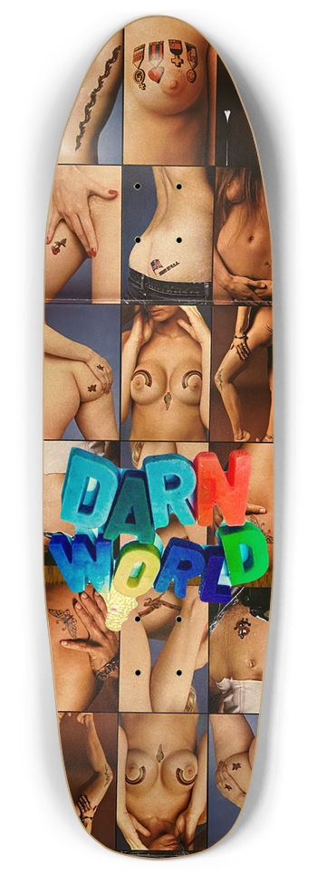 THE TEMPS 9” Punk Nose Pool Shape