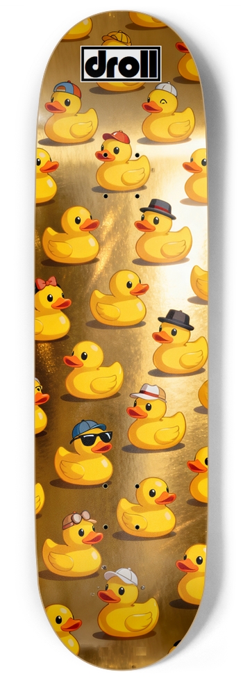 Rubber Duckies on Gold