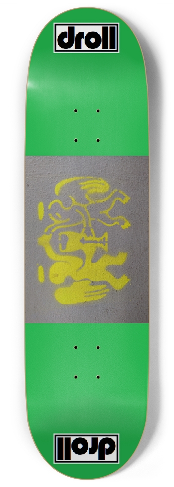 Alien Angels Goblet on Kelly Green