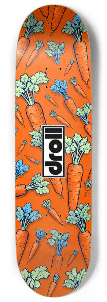 Carrots on Orange
