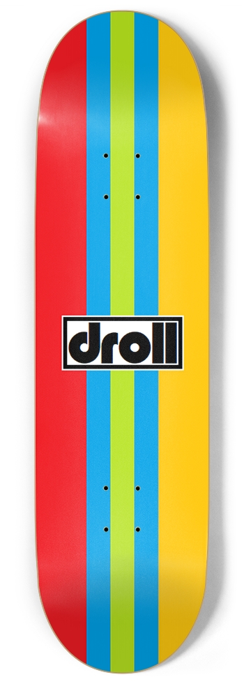 Classic Stripes Red/Yellow/Neon Green