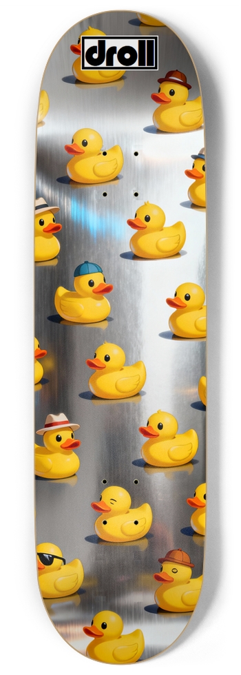 Rubber Duckies on Silver