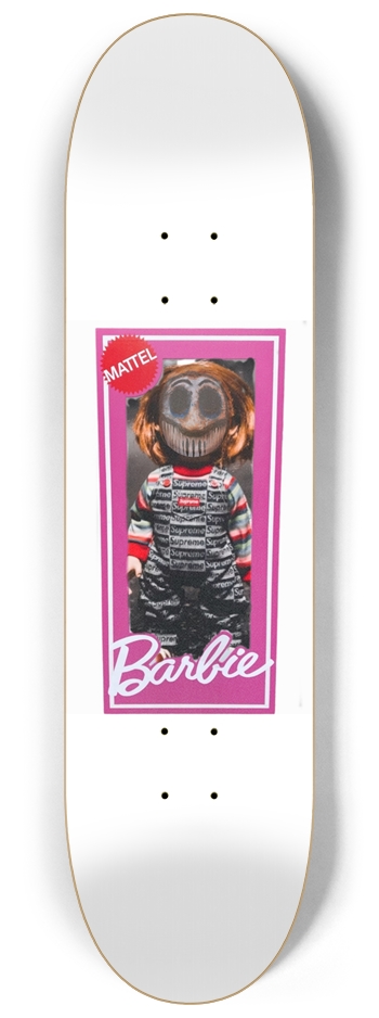 BarBiE 8-1/4 Skateboard Deck