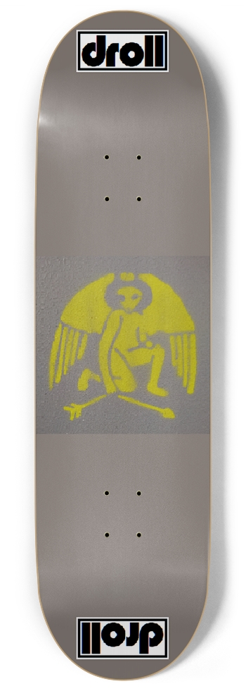 Alien Angel on Grey