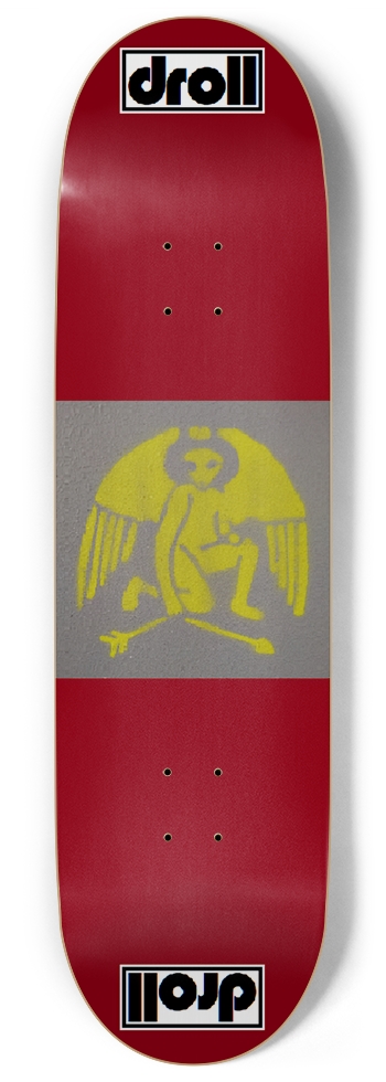 Alien Angel on Crimson
