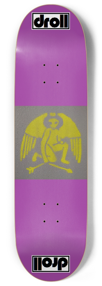 Alien Angel on Purple