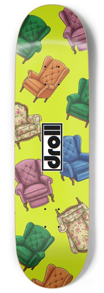 Chairs on Neon Yellow