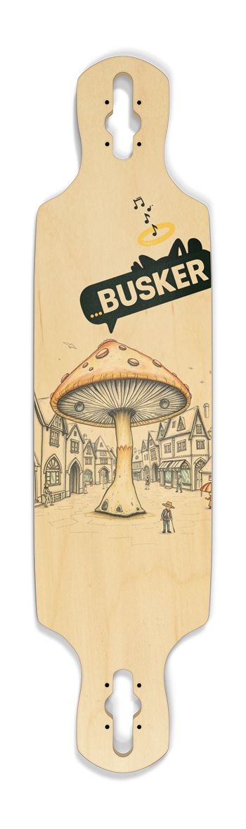 Shroom Square ...BUSKER Longboard