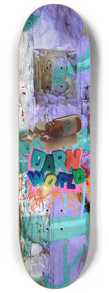 PERVERT PILLS 8.25” 8-1/4 Skateboard Deck