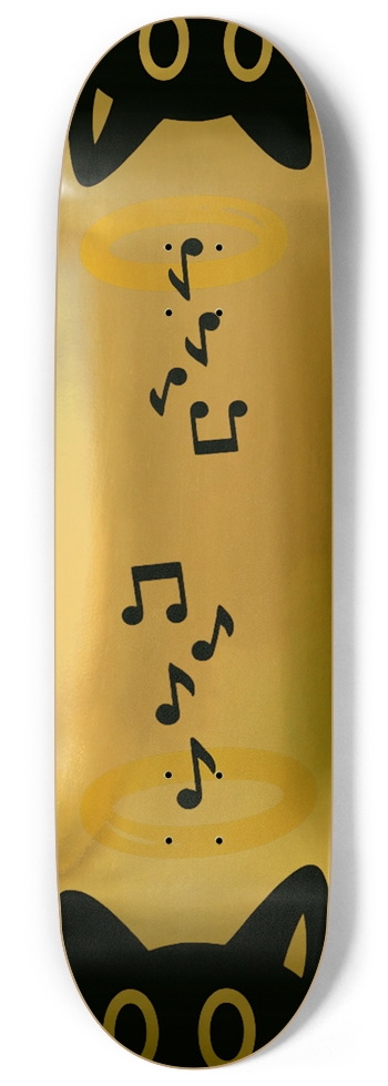Golden Halos ...BUSKER 9" Skateboard (Gold Foil) 9 Inch Skateboard