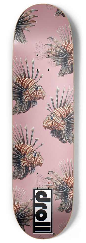 Lionfish on Pink