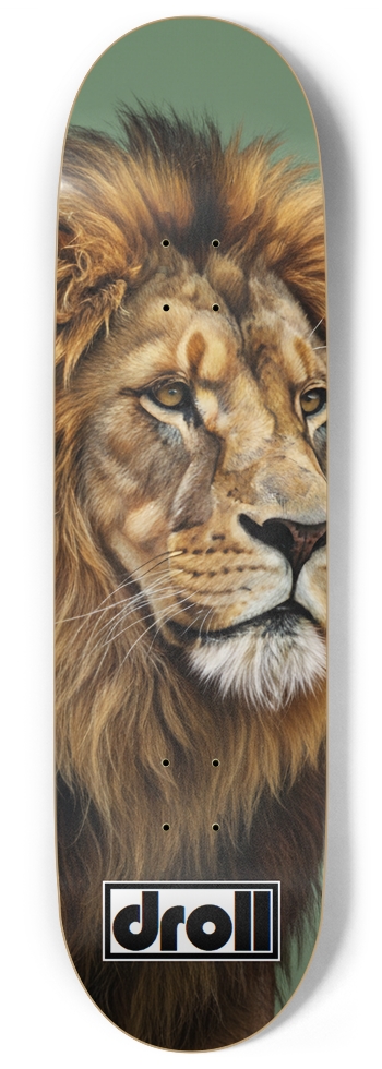Lion on Sage Green