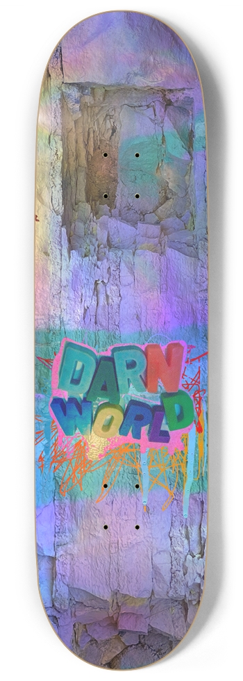 PURPLE DON’T EXIST 9” 9 Inch Skateboard
