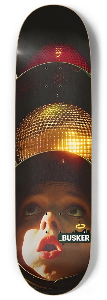 Traffic Light ...BUSKER 9" Skateboard 9 Inch Skateboard
