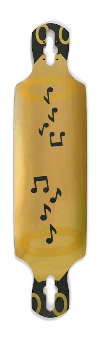 Golden Halos ...BUSKER Longboard