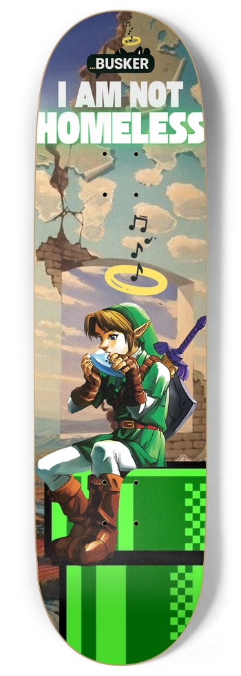 ...BUSKER Link 9" Skateboard 9 Inch Skateboard
