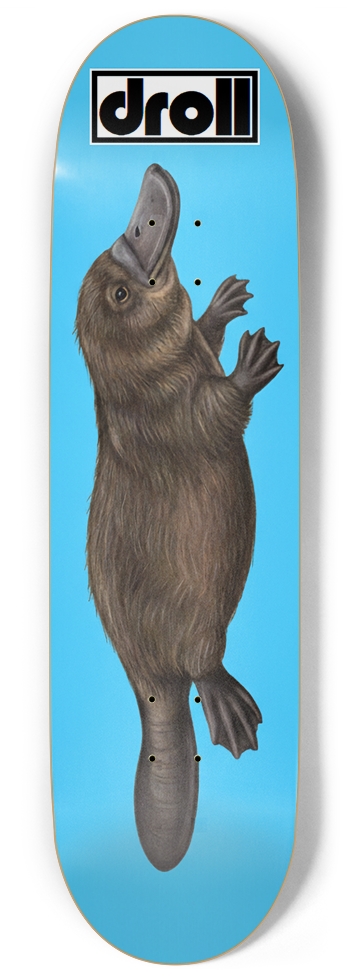 Platypus on Sky Blue