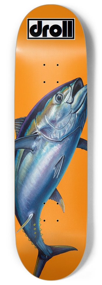 Tuna on Orange