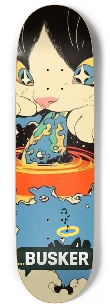 Planetary Purge ...BUSKER 9" Skateboard 9 Inch Skateboard
