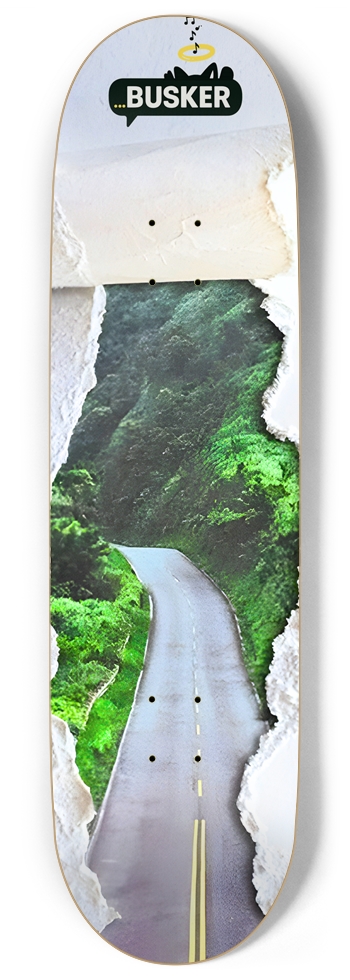 Hidden Road ...BUSKER Skateboard