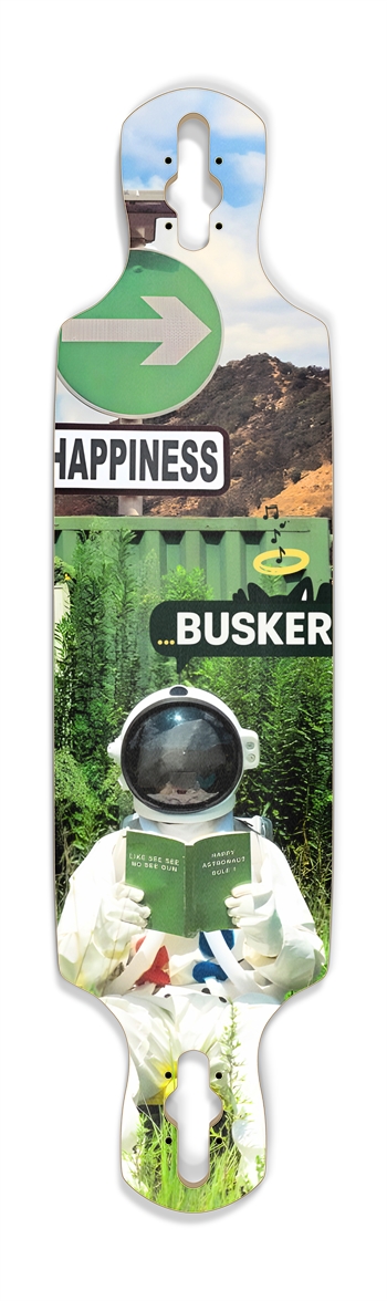 Distant Listner ...BUSKER Longboard