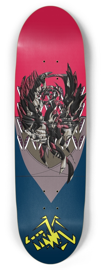 Custom Skateboard Football Shape