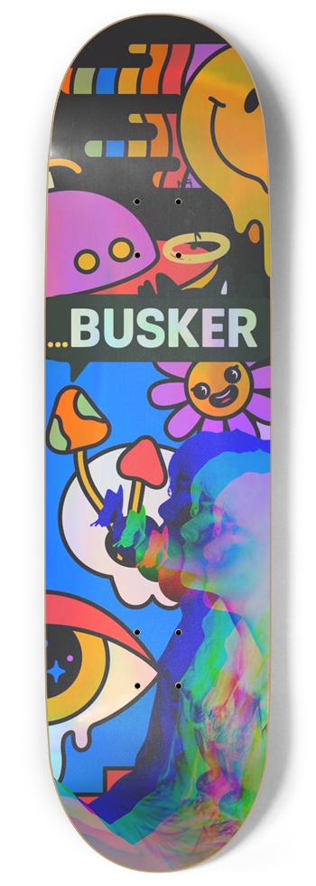Butterfly Effect 9" Skateboard (Holographic) 9 Inch Skateboard