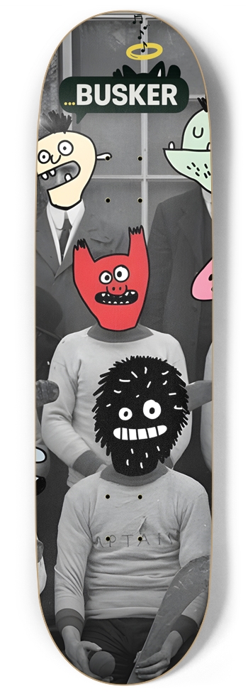 ...BUSKER Stick Ball 9" Skateboard 9 Inch Skateboard