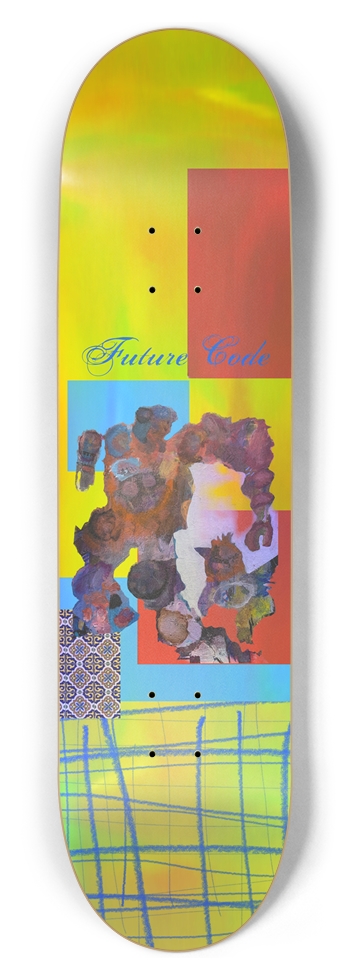 “Guardian”  Holographic  8-1/2 Skateboard Deck