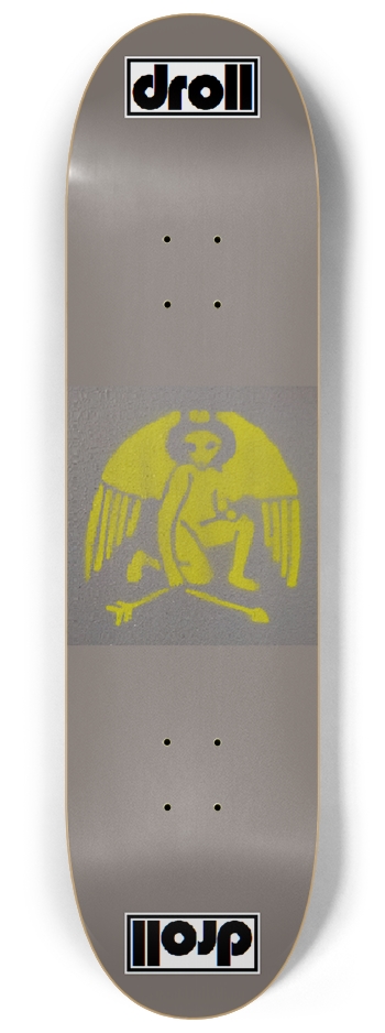 Alien Angel on Grey