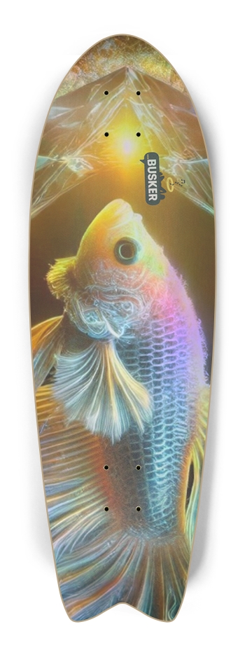 Crystal Beta ...BUSKER Fishboard Fish Tail