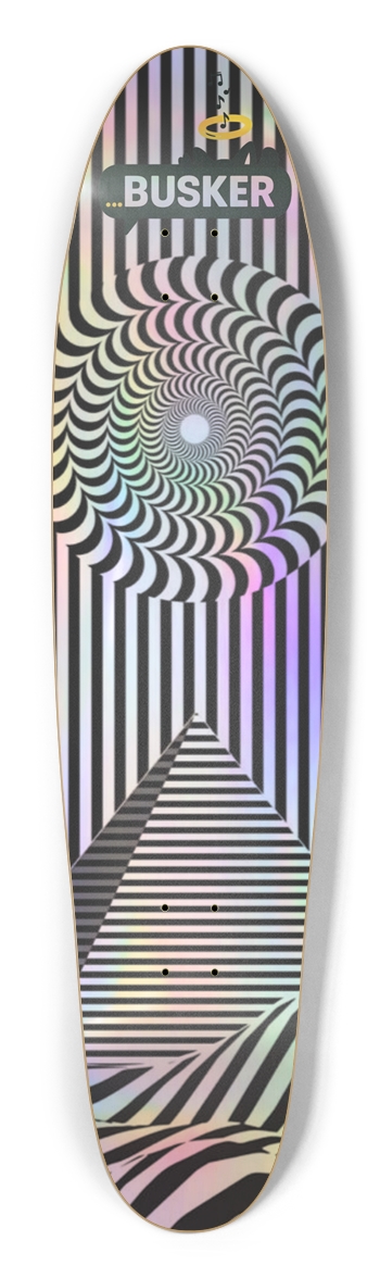 Optical Pyramid ...BUSKER Longboard Longboard Shape